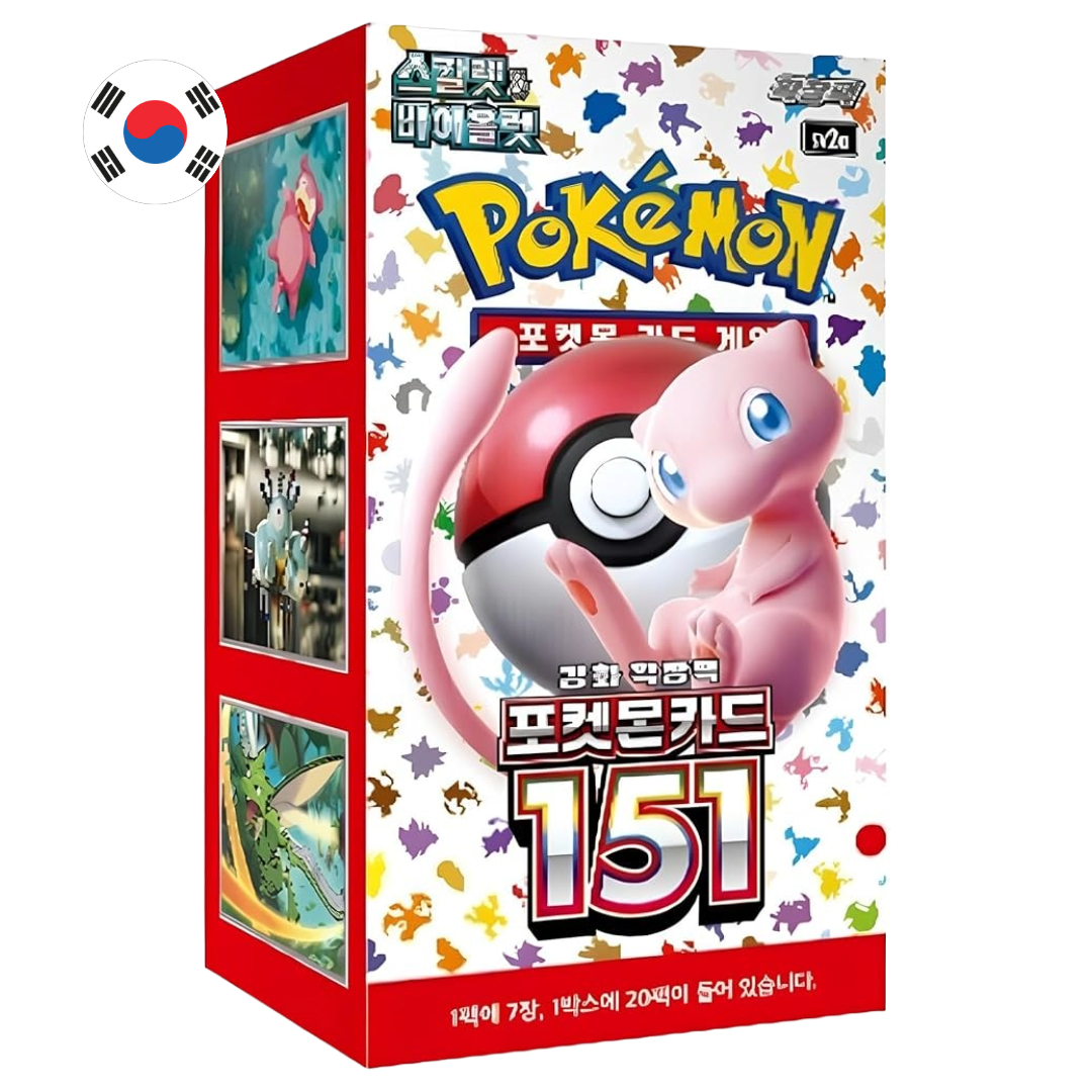 151 Booster Box Coreano